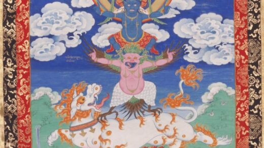 清 清人观世音菩萨像轴.jpg