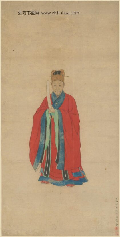 清 王简摹黄遵素像轴.jpg