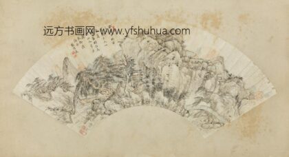 清 盛惇復山水扇.jpg