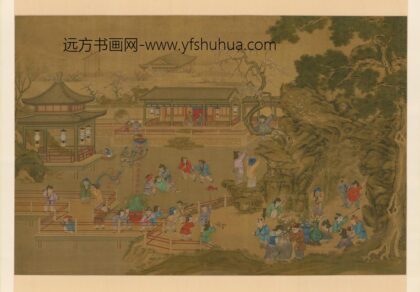 清 福贵岁朝图轴.jpg