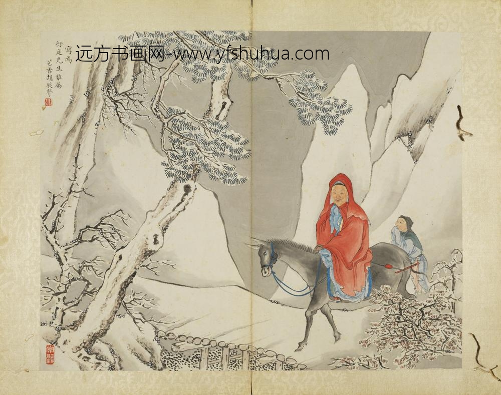 清-胡骏声庆祥四时乐图像册