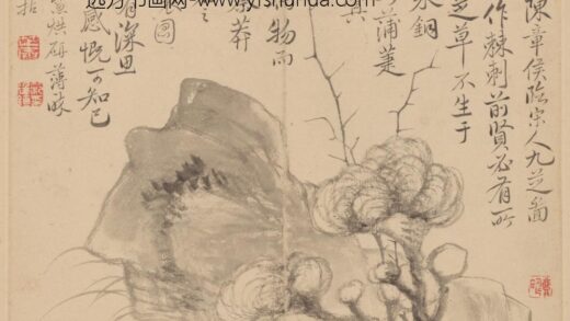 清 范廷镇花卉册 1.jpg