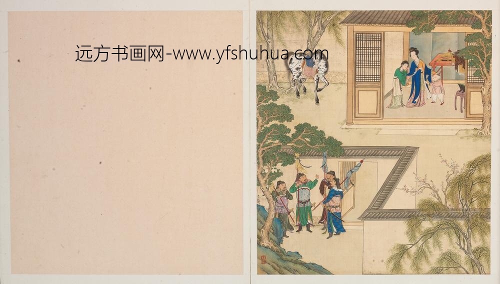 清-范雪仪人物故事册-