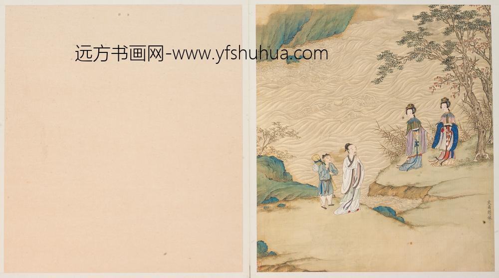 清-范雪仪人物故事册-