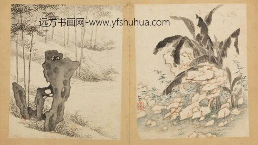 清 萧一芸山水图册.jpg