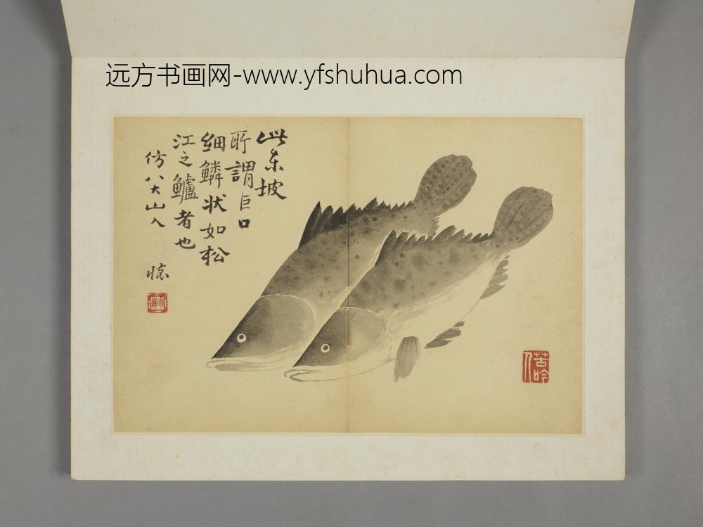 清-薛怀杂画册-