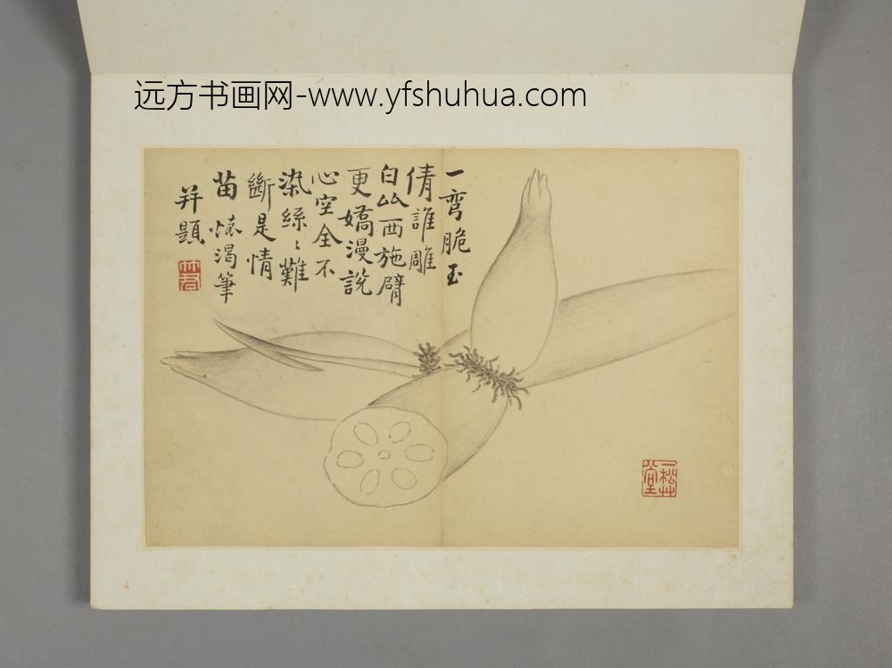 清-薛怀杂画册-