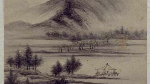 清 诸家山水册页 王敬花卉页.jpg