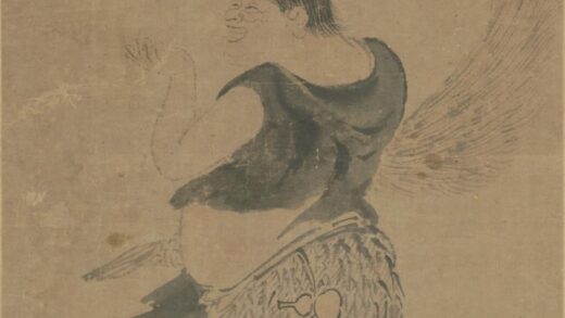 清 谢彬戏蛛仙人图轴.jpg