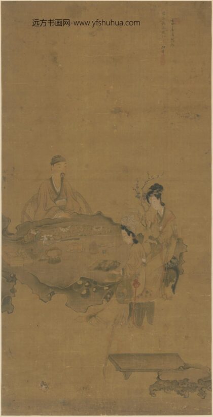 清 邵锦人物轴.jpg