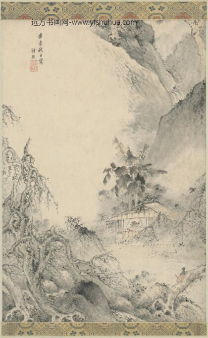 清 钟期梅花书屋轴.jpg