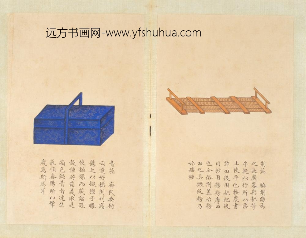 清-钱汝诚绘益象征丰图册-
