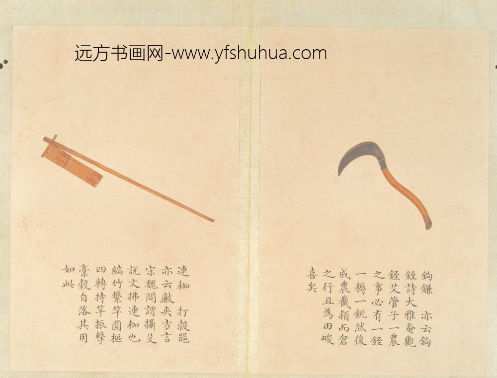 清-钱汝诚绘益象征丰图册-