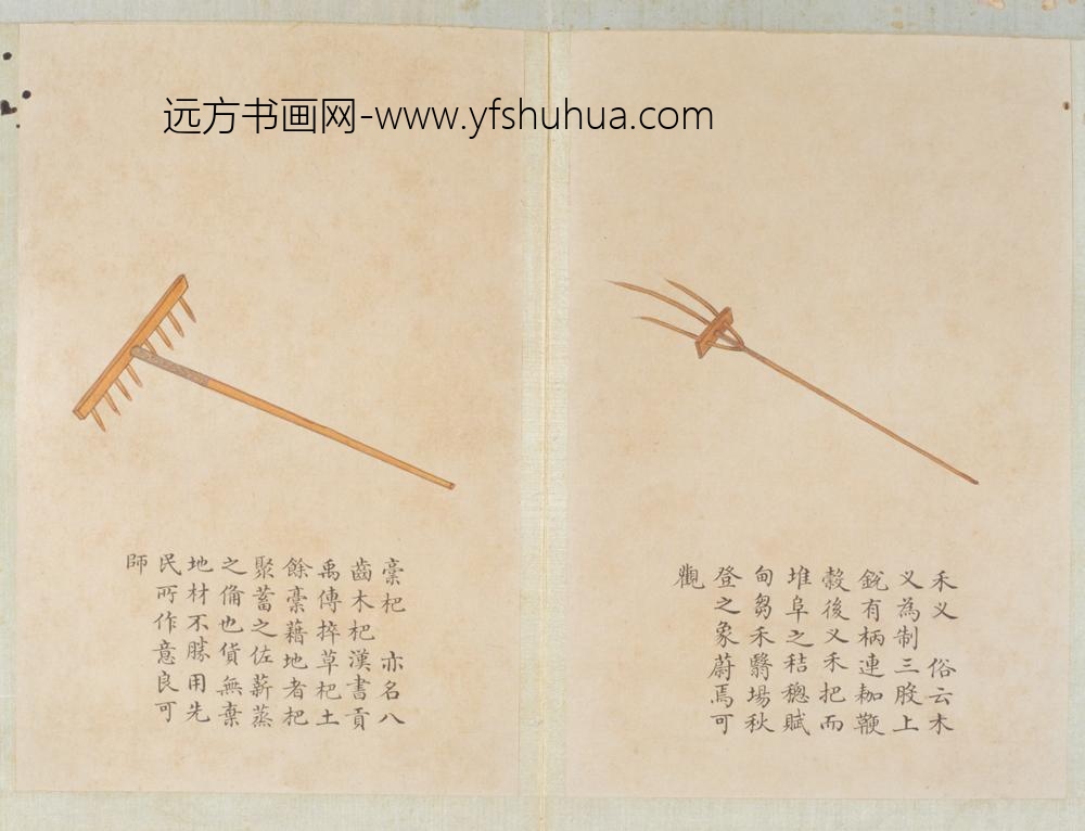 清-钱汝诚绘益象征丰图册-