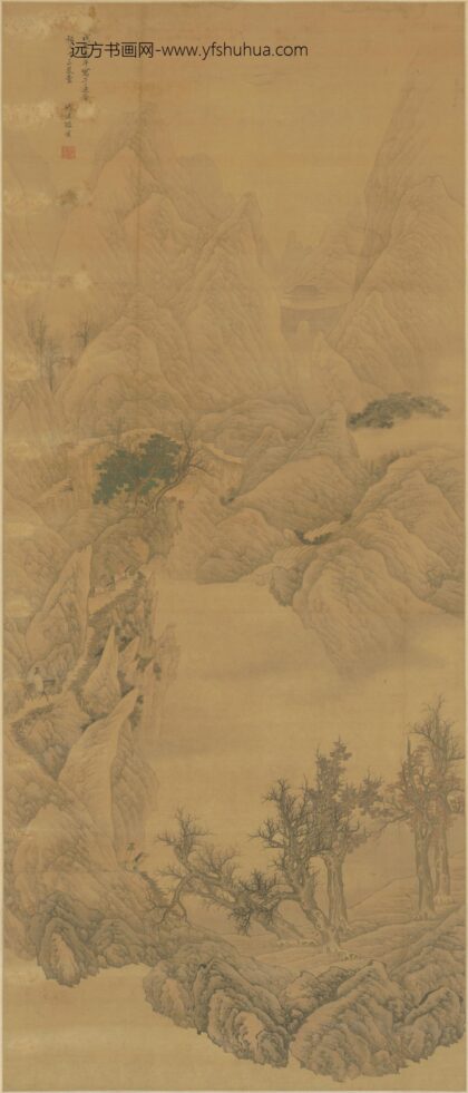 清 银汉秋景山水图轴.jpg