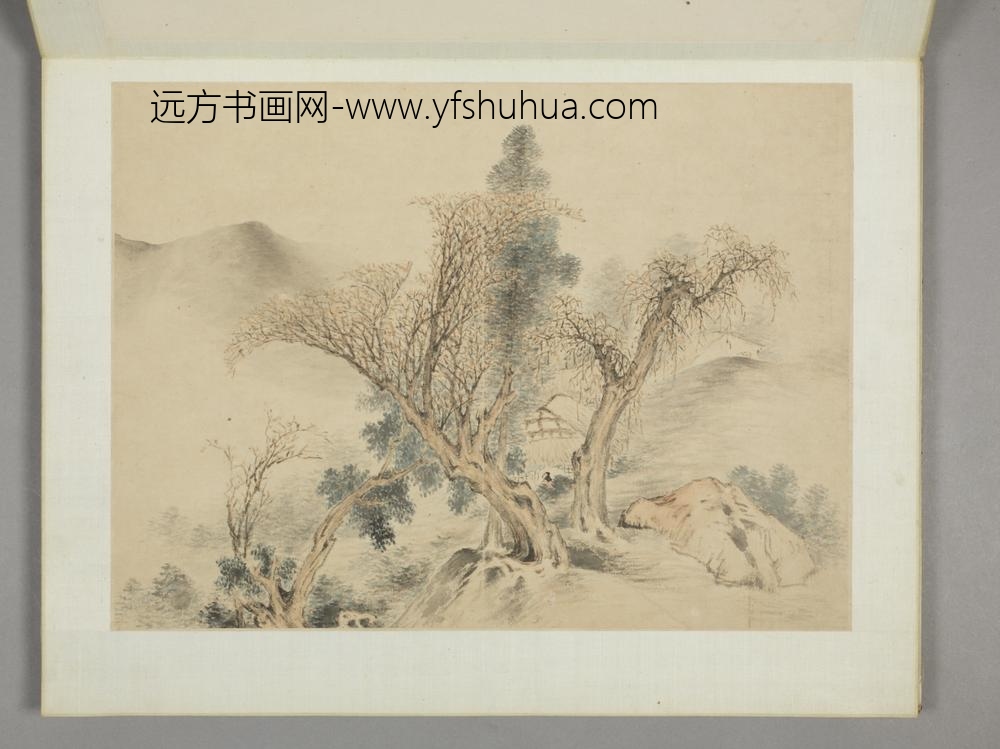 清-陆伟山水图册- ()