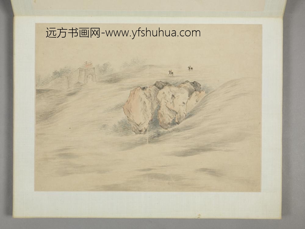 清-陆伟山水图册- ()
