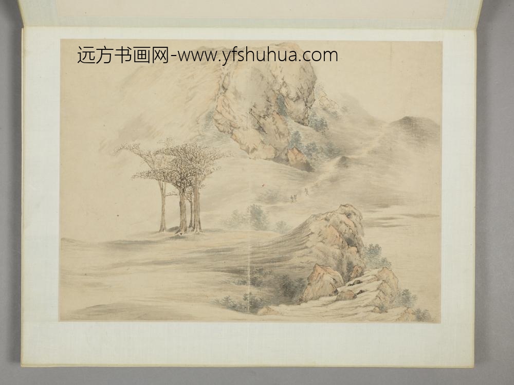 清-陆伟山水图册- ()