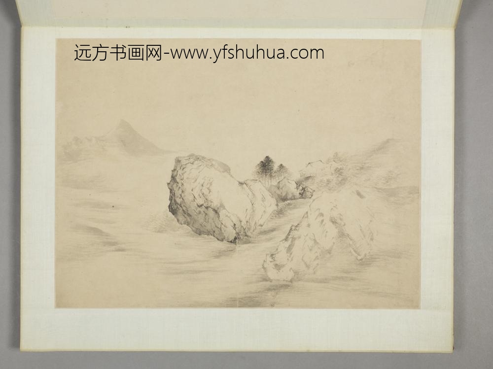 清-陆伟山水图册- ()