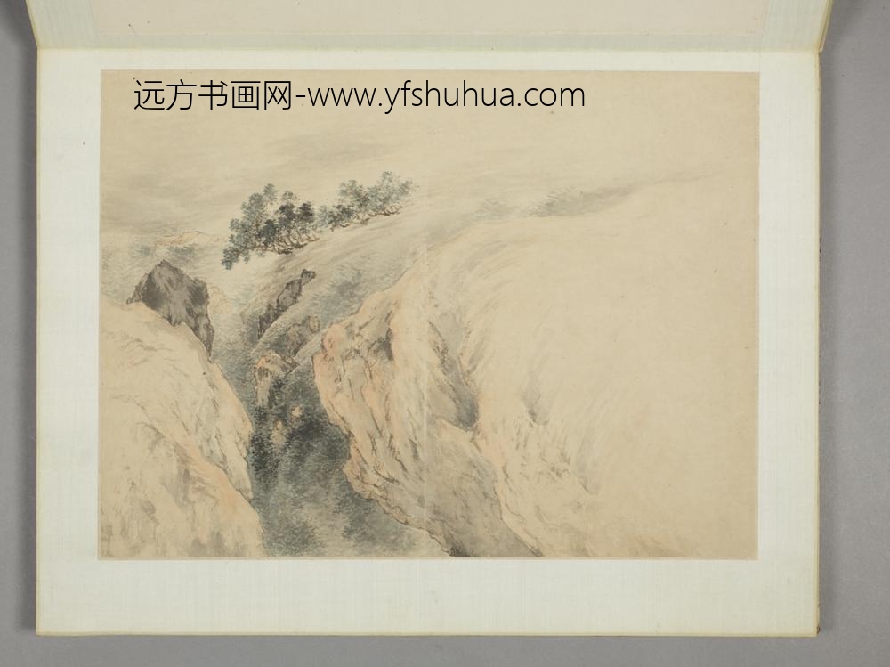 清-陆伟山水图册- ()