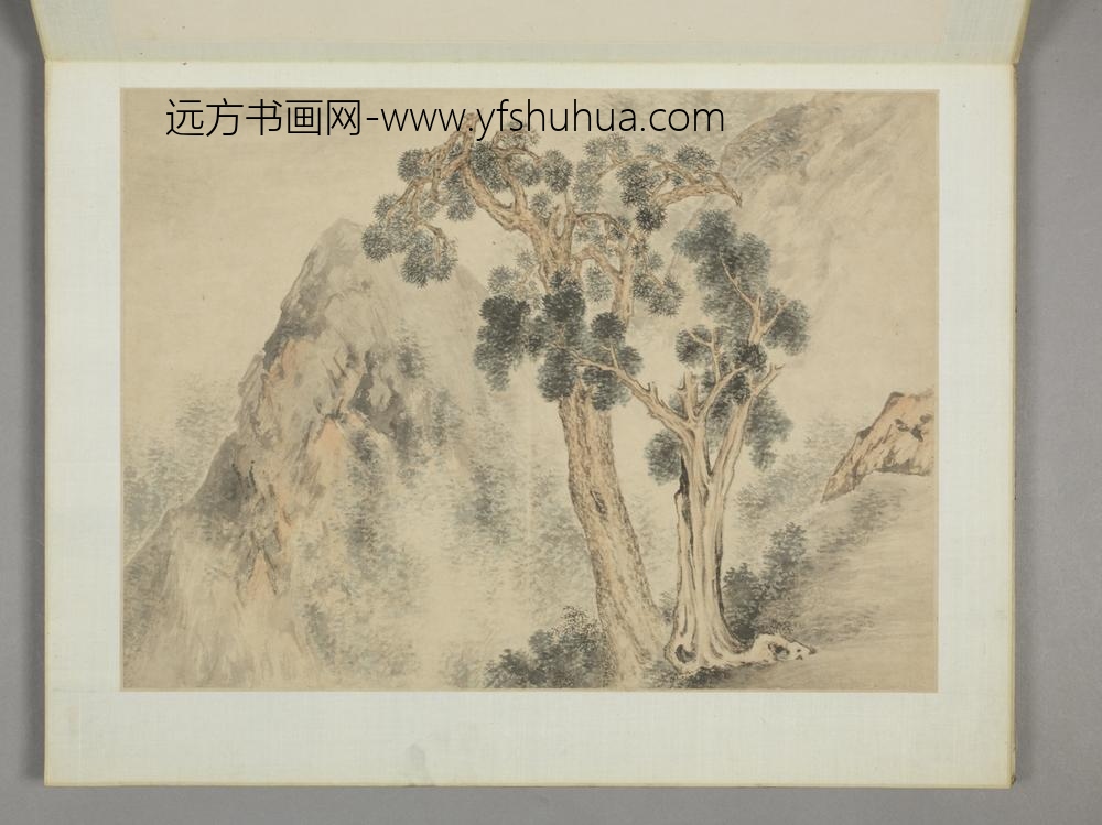 清-陆伟山水图册- ()