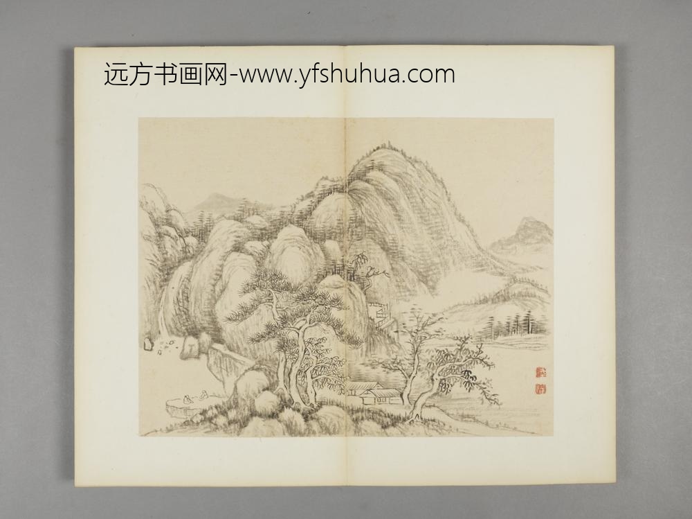清-陆耀山水图册-