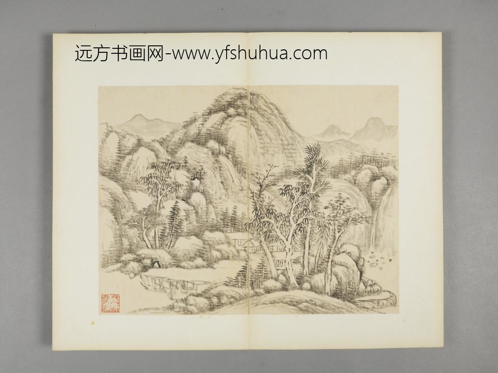 清-陆耀山水图册-