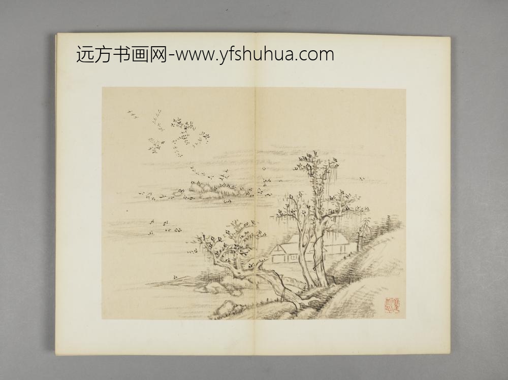 清-陆耀山水图册-