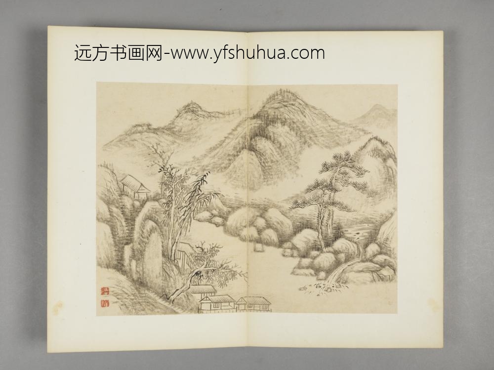 清-陆耀山水图册-