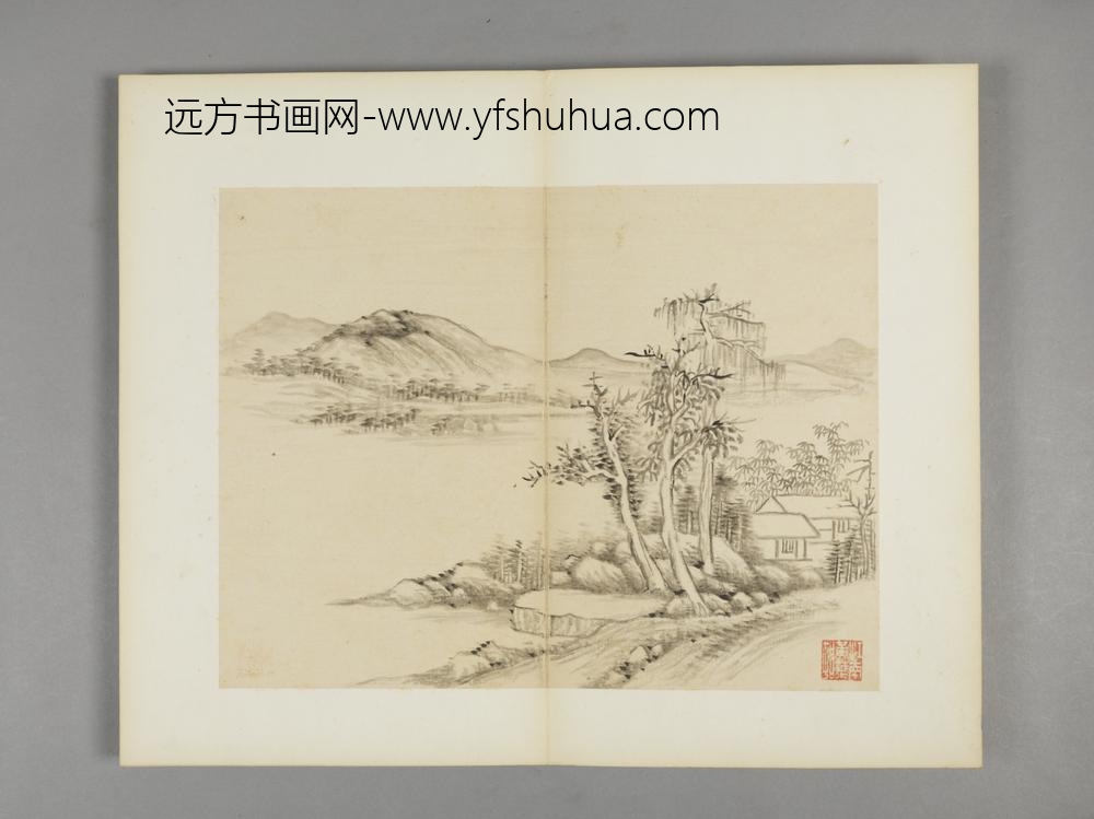 清-陆耀山水图册-