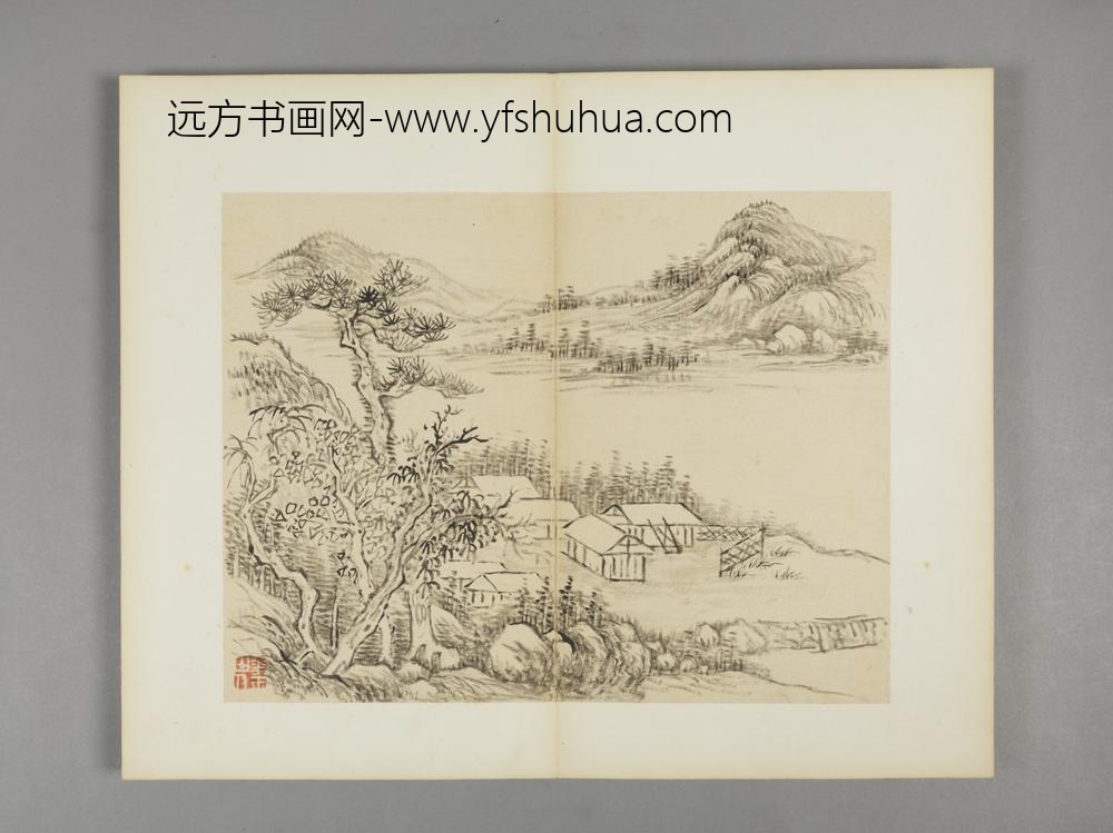 清-陆耀山水图册-