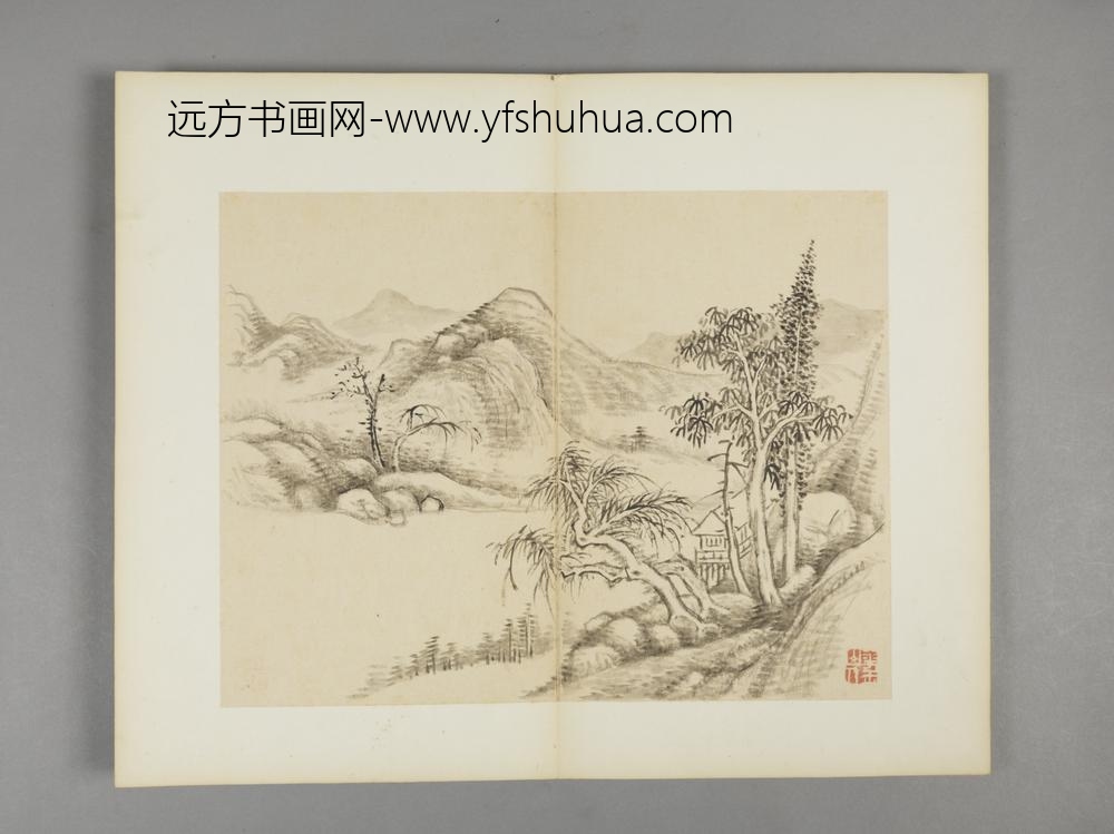 清-陆耀山水图册-
