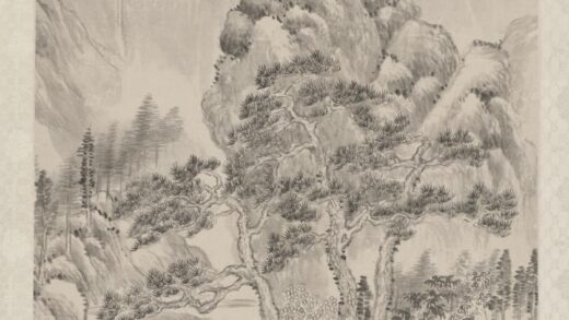 清 陆遵书松溪水阁图轴.jpg