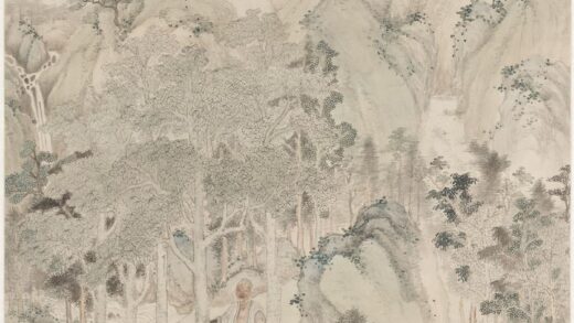 清 陈敷桐荫清咏轴.jpg