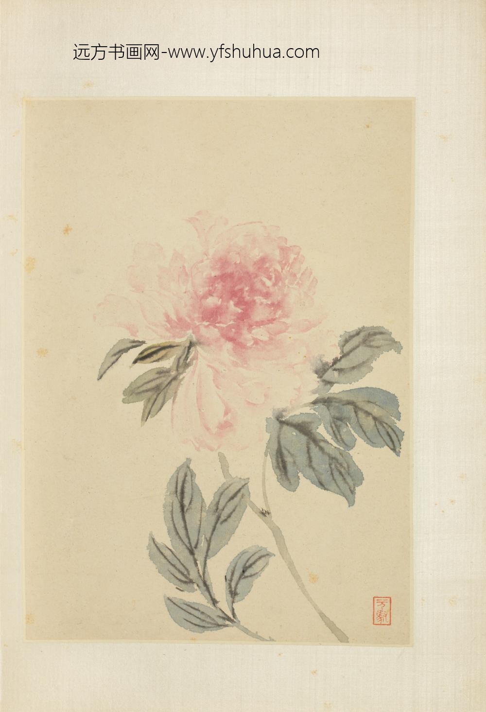 清-马元驭花鸟册-