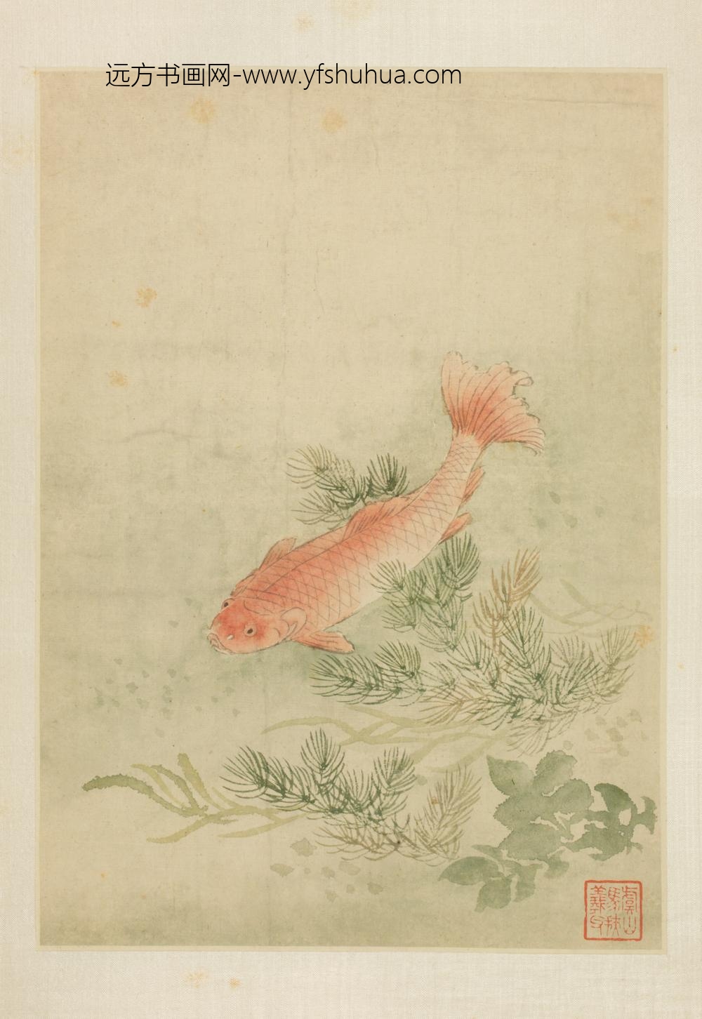 清-马元驭花鸟册-