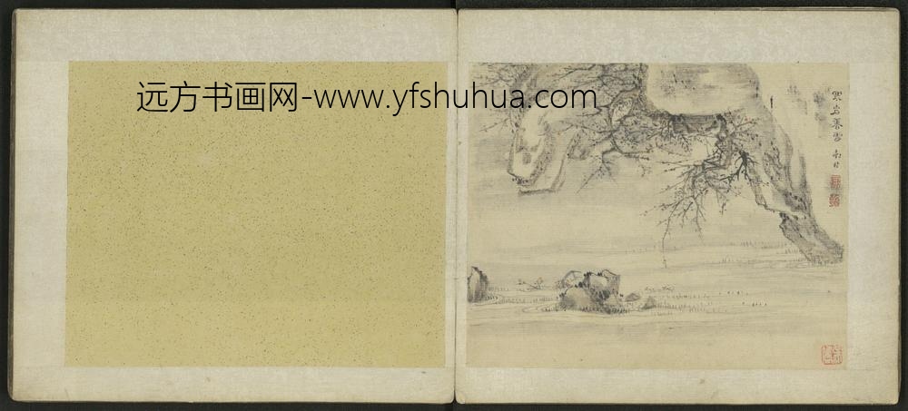 清-高凤翰花卉图册-