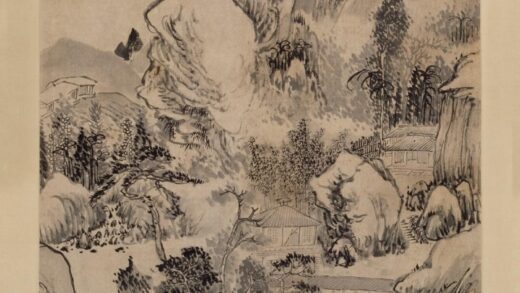 清 高翔山水轴.jpg