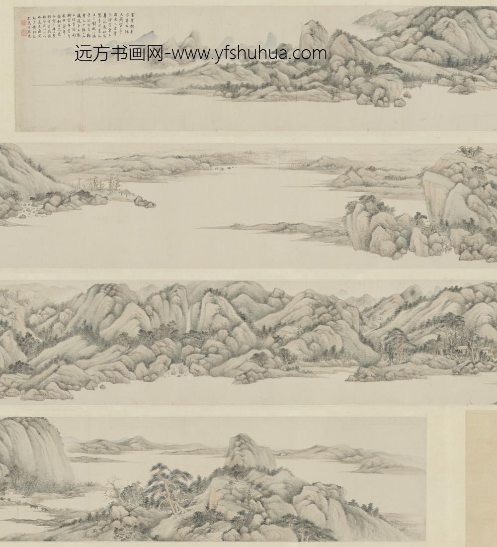 清-黄均富春山居图卷
