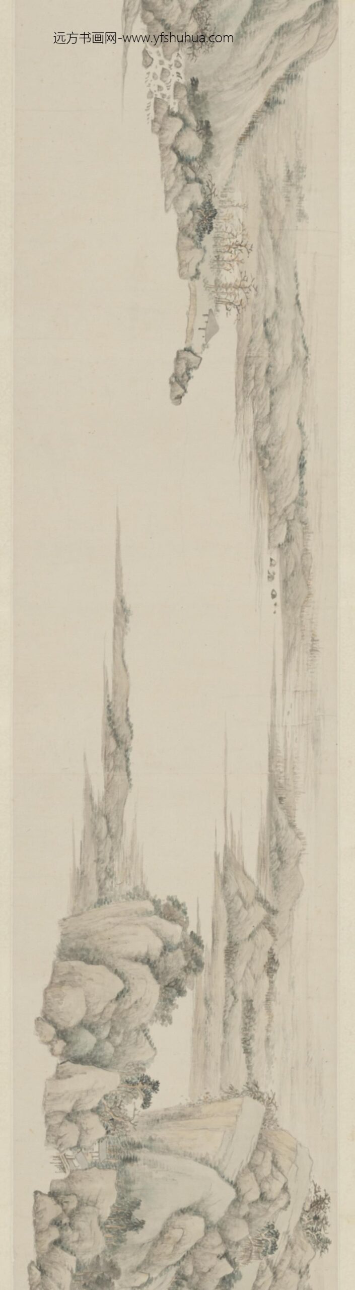 清-黄均富春山居图卷_