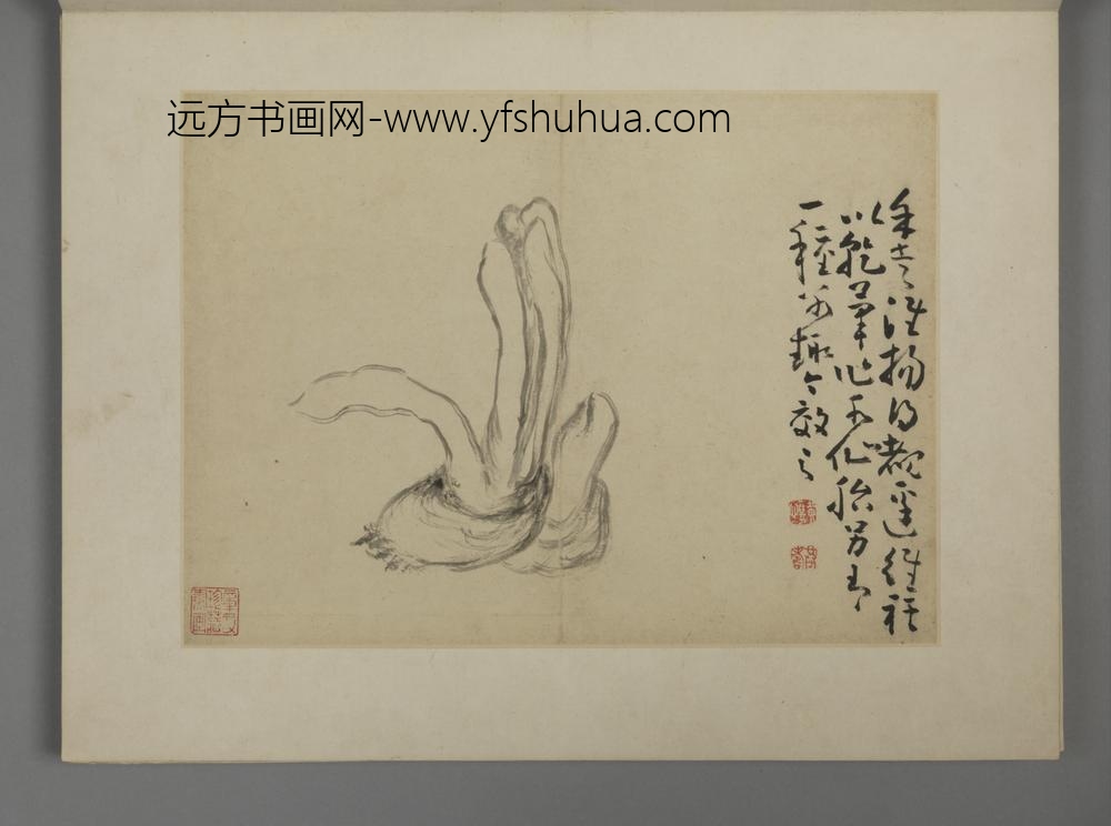 清-黄慎别有风味册-