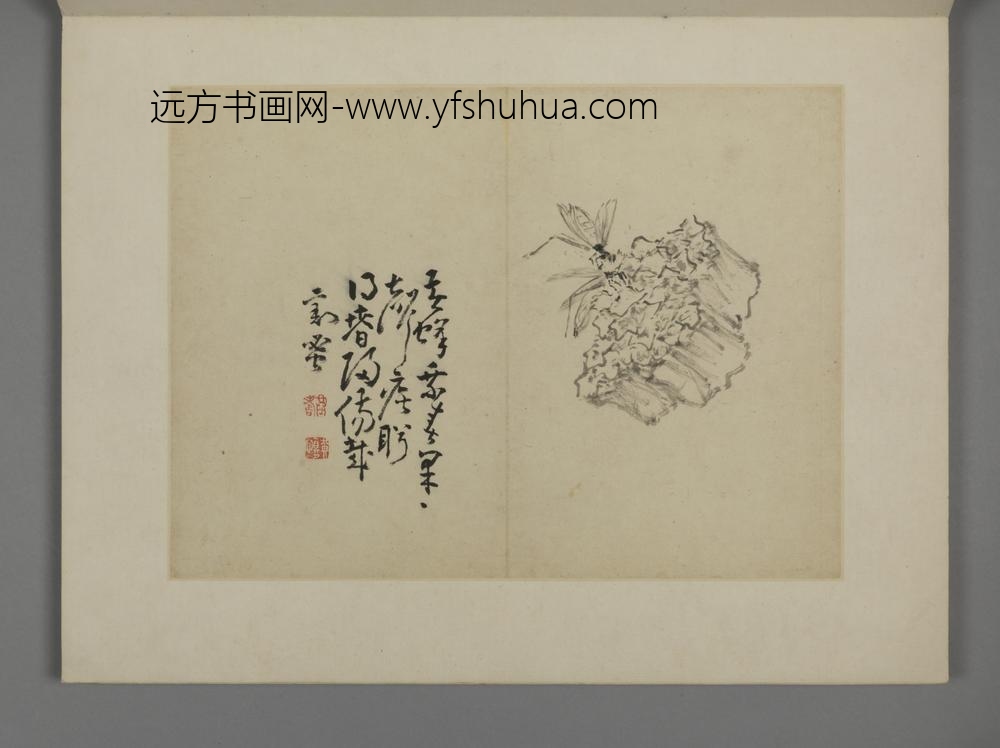清-黄慎别有风味册-