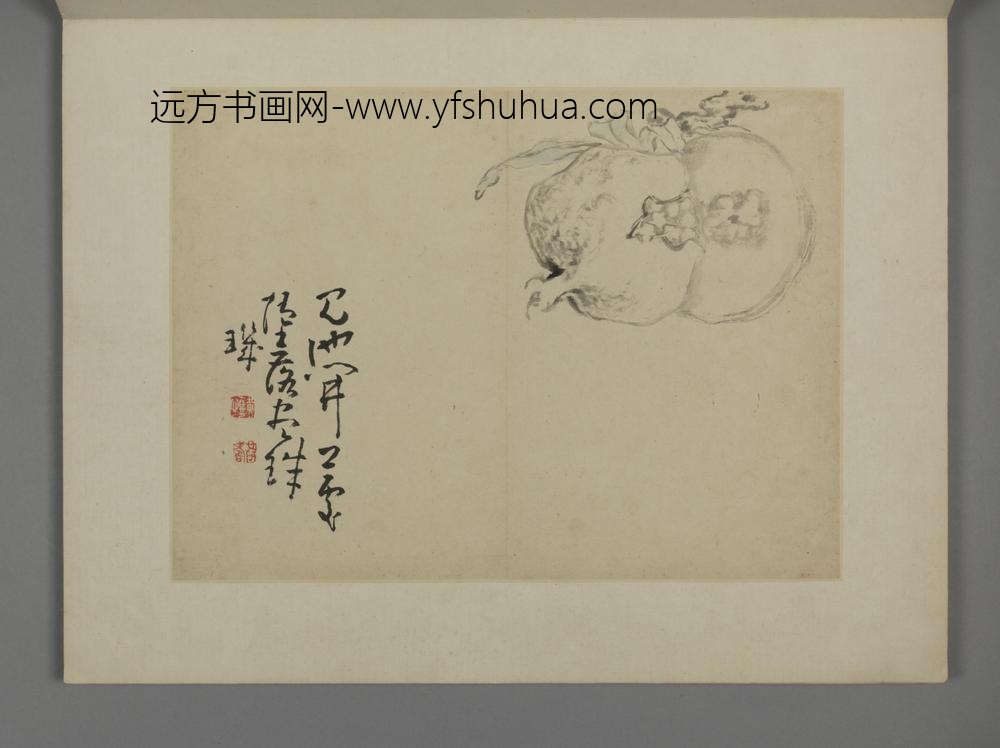 清-黄慎别有风味册-