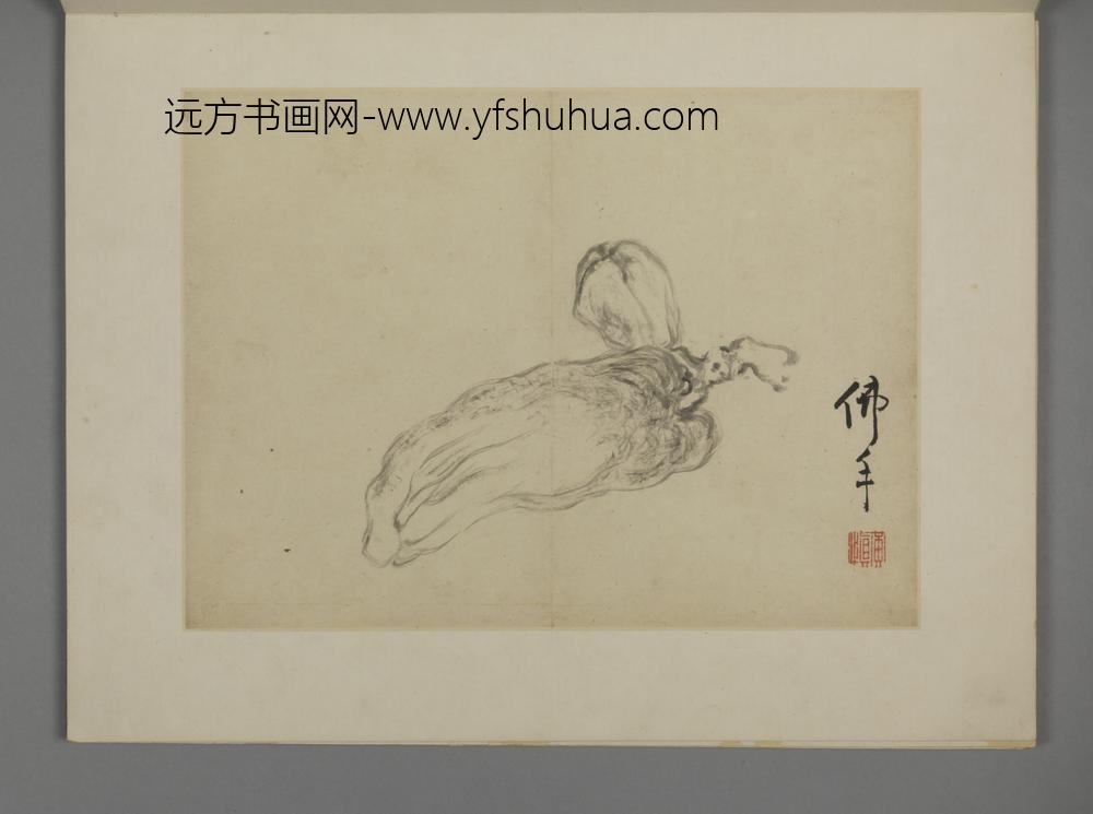 清-黄慎别有风味册-