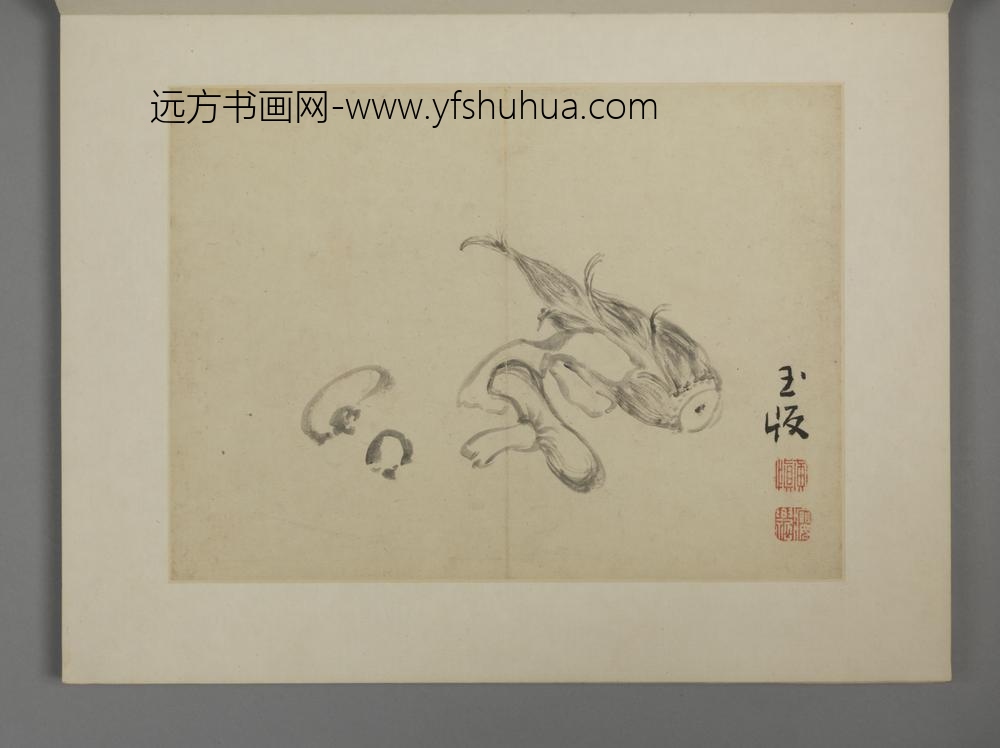清-黄慎别有风味册-