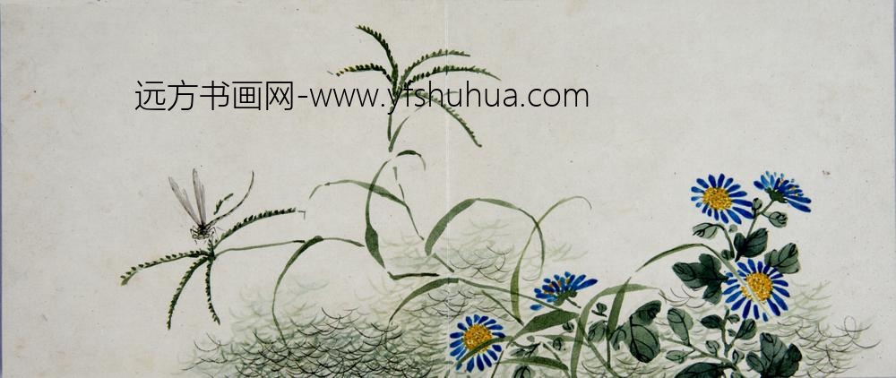 清-黄钺化洽翾蜎图册-