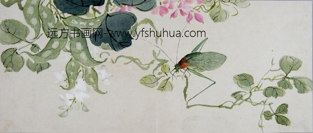 清-黄钺化洽翾蜎图册-