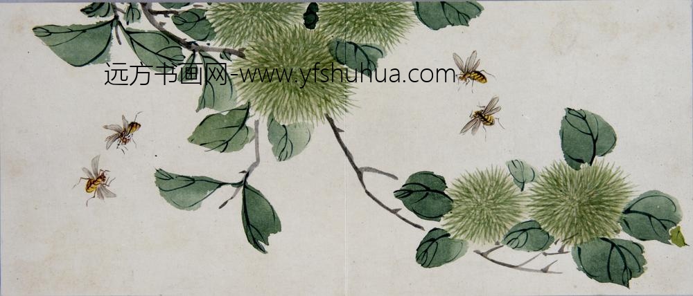 清-黄钺化洽翾蜎图册-