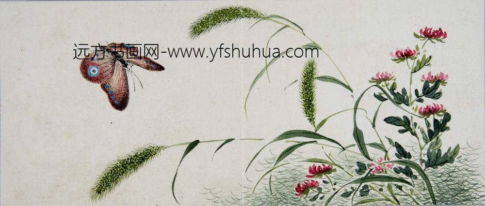 清-黄钺化洽翾蜎图册-