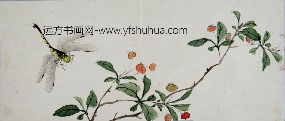 清-黄钺化洽翾蜎图册-